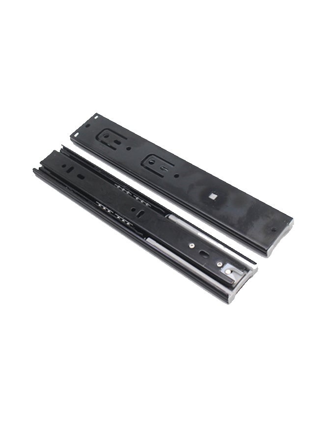 2-Piece Ball Bearing Drawer Slide Black 12inch  - Image 2