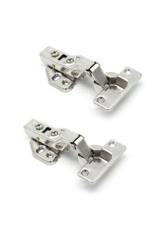 Generic 2-Piece Hydraulic Buffer Cabinet Door Hinge Silver 0.175kg  - Image 3