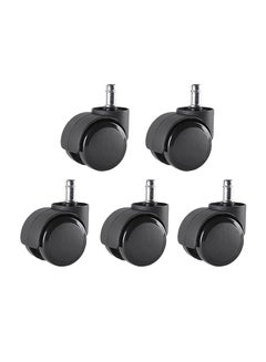 5-Piece Office Chair Swivel Caster Wheel Black 2inch - v1565274465/N28684401A_1