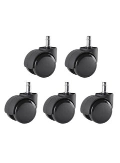 5-Piece Office Chair Swivel Caster Wheel Black 2inch - v1565274466/N28684401A_5