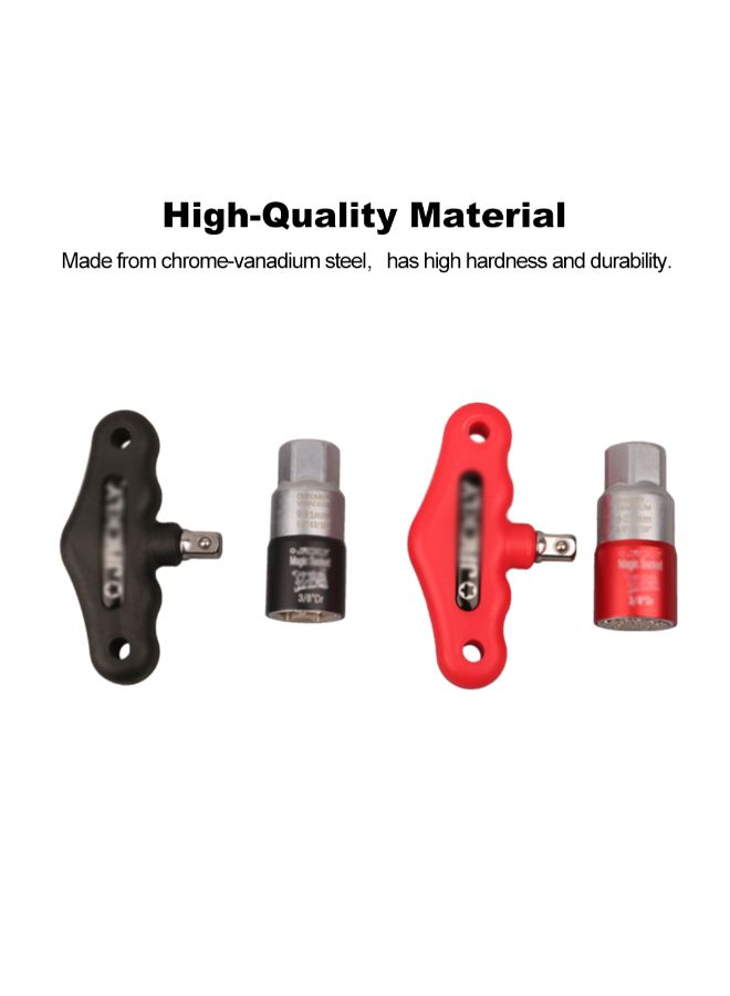 Universal Multi-Use Socket Sleeve Set Black 0.27kg  - Image 5