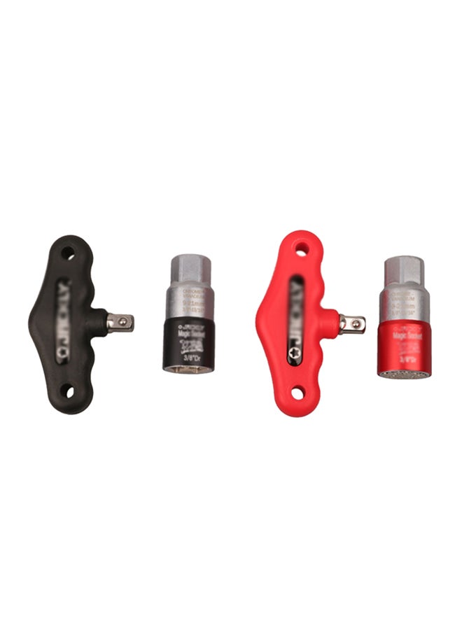 Generic Universal Multi-Use Socket Sleeve Set Red 0.27kg  - Image 2