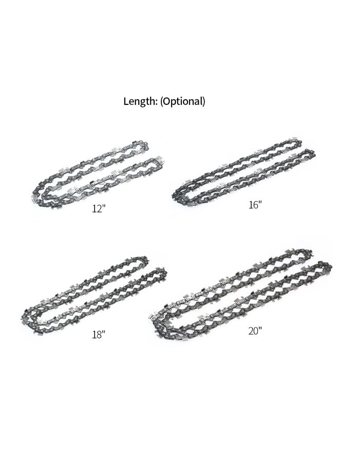 Saw Chain Silver 18inch - Image 5