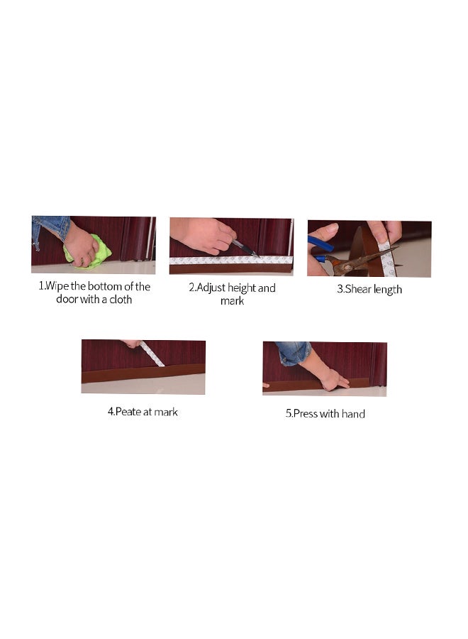 Self-adhesive Sticker Seal Strip Clear 0.054kg - Image 2