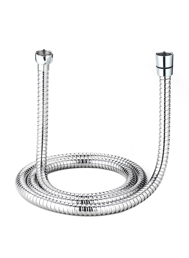 Bath Shower Sprayer Hose Silver 59inch