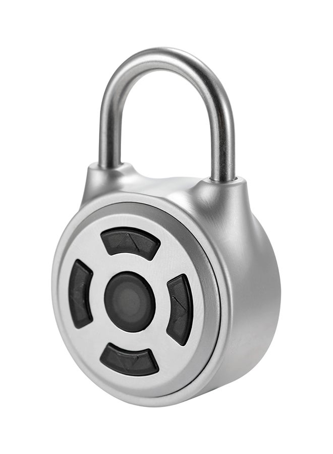 Anti-Theft Padlock For Door/Luggage Case Silver 0.117kg - Image 1