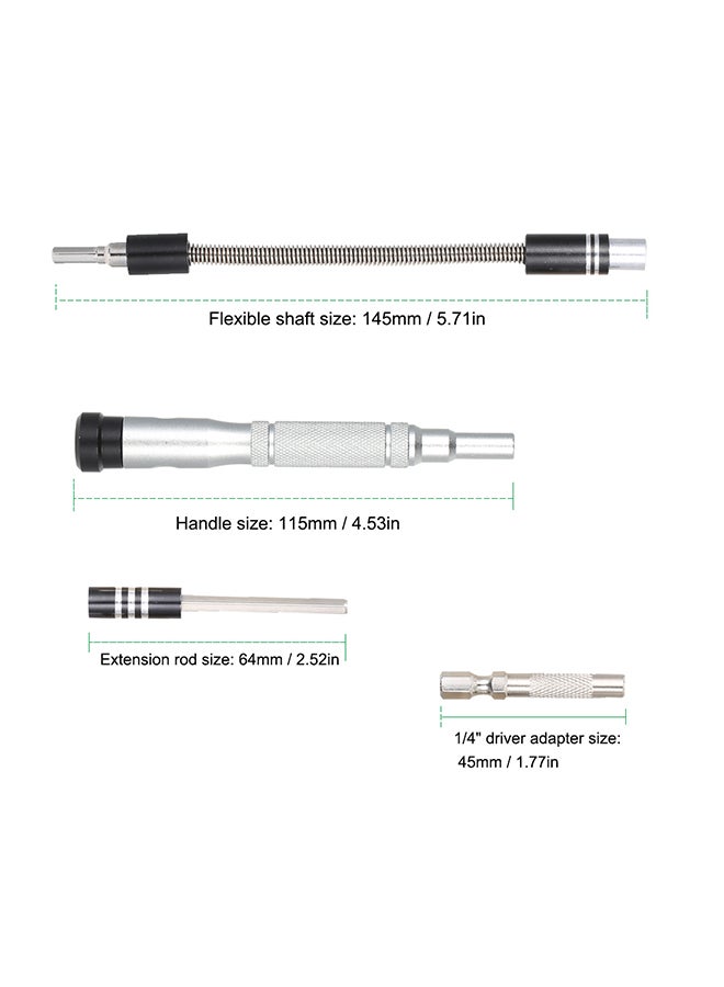 Generic - 64-In-1 Precise Screwdriver Set With 60 Bit Multicolour 19 × 12 × 4centimeter - Image 1