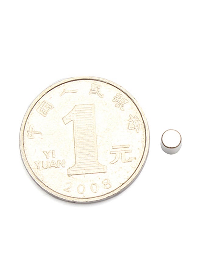 20-Piece Strong Earth Neodymium Magnet Block Silver 4 x 5mm - Image 2
