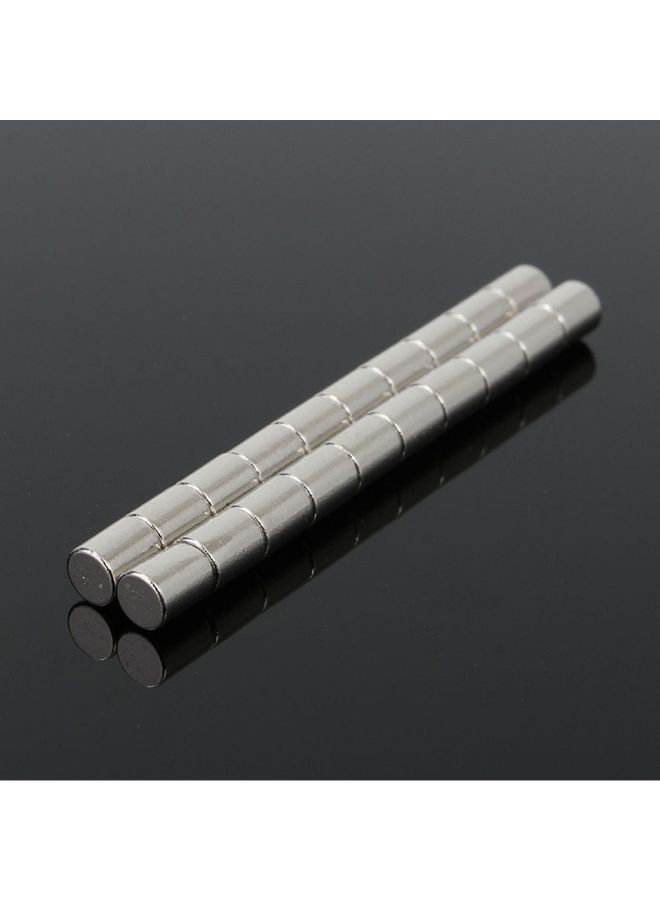 20-Piece Strong Earth Neodymium Magnet Block Silver 4 x 5mm - Image 4