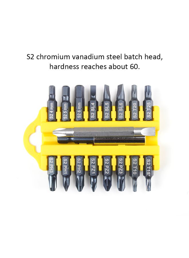 PENGGONG 19-Piece Mini Multi Purpose Screwdriver Set Green 0.187kg - Image 4