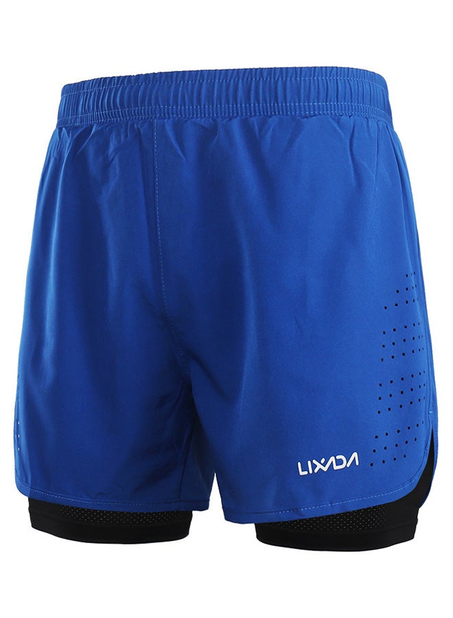 LIXADA 2-in-1 Running Shorts Quick Drying Breathable Active  - Image 1