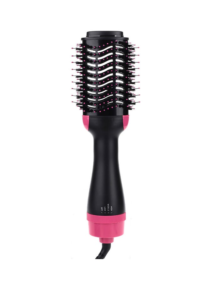 Multifunction Speed Regulation Hot Air Comb Pink/Black 650grams