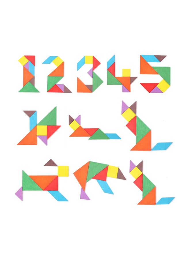 ألعاب تركيب الصور المقطعة من الخشب لتنمية مهارات الذكاء 0.041كيلوجرام - Image 3