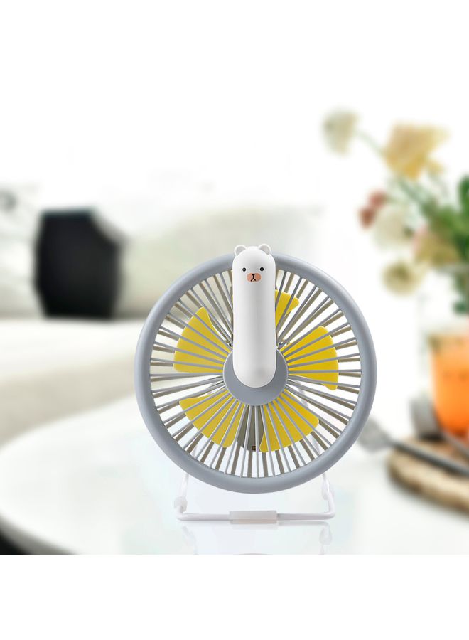 Mini Desktop Fan With Night Light - Image 2