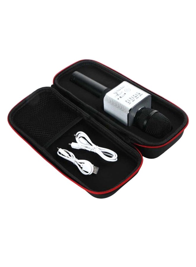 EHOME Bluetooth Wireless Karaoke Microphone A087 Black/White - Image 2