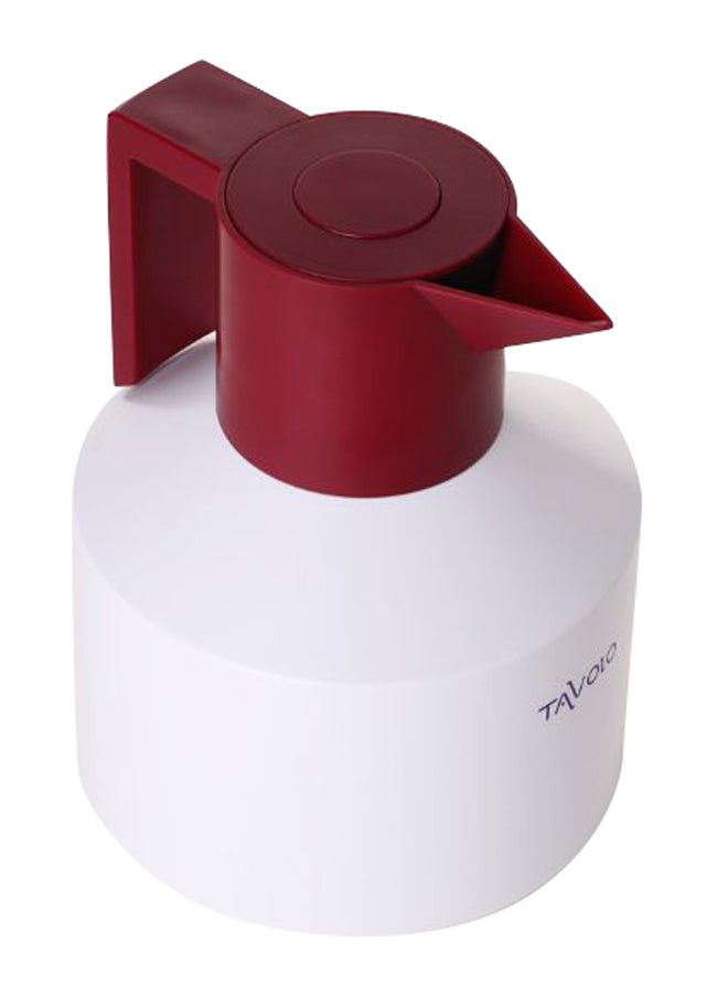 TAVOLO Drinkware Jug White/Red - Image 2