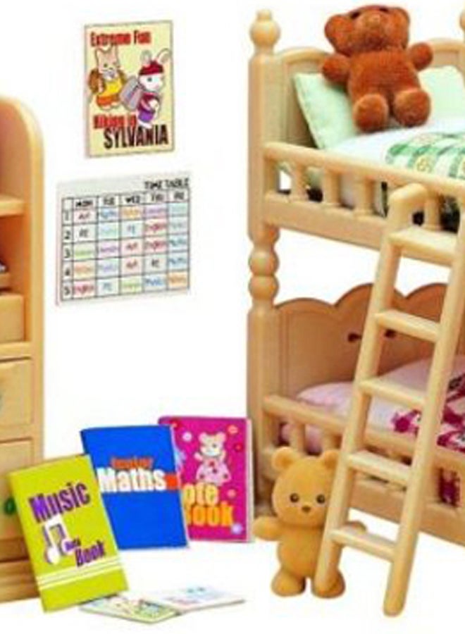 Sylvanian Families - Bedroom Furniture Playset Toy - Image 1