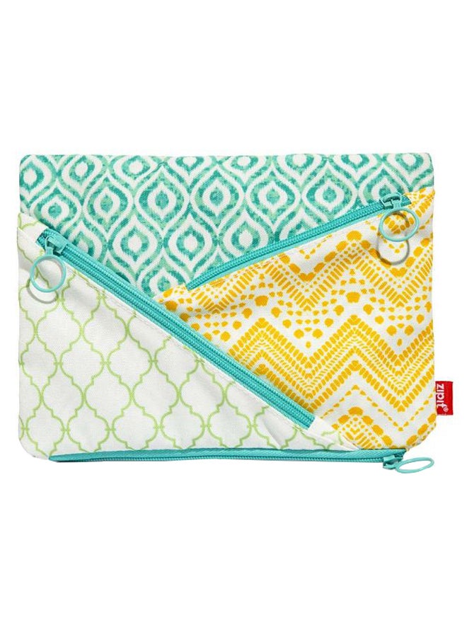 Zipit Quilts Jumbo Pencil Case - Image 1
