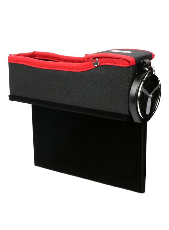 صندوق تخزين مزود بفتحة للتثبيت على مقعد السيارة