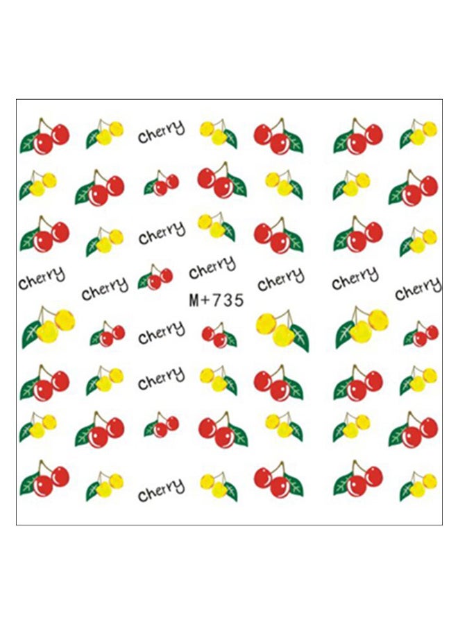 شاربدو ملصقات زينة للأظافر متعدد الألوان - Image 1