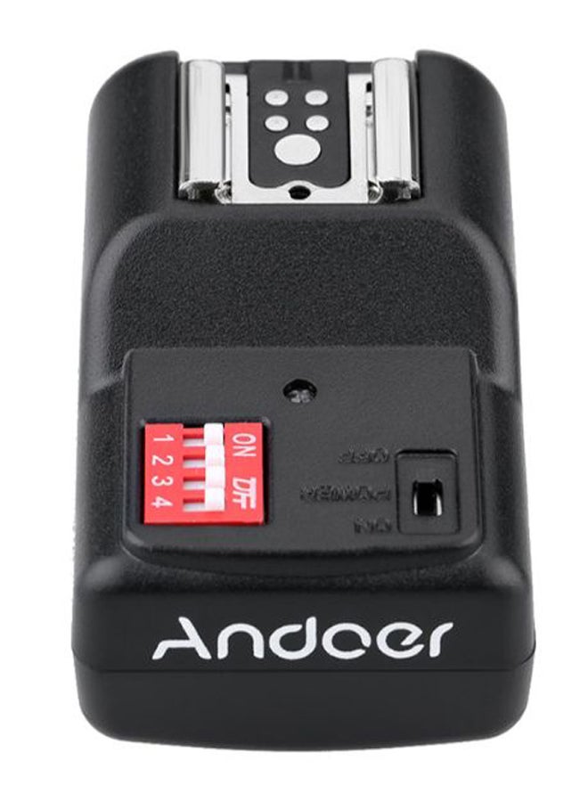 أندوير مشغل فلاش سبيدلايت لاسلكي بجهاز تحكم عن بعد أسود - Image 2