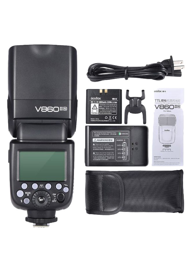 Godox V860II-N I-TTL 1/8000S Speedlite Flash Light Kit - Image 1