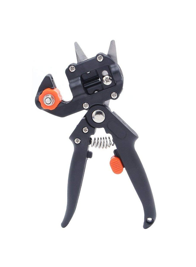 RIXI 3 Blades Pro Scissors Grafting Cutting Tool Black 4.8x9x5.1inch - Image 1