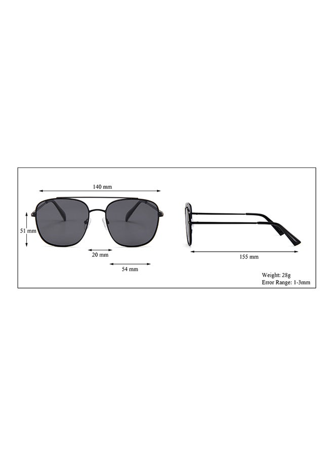 Veil Men's UV Protection Pilot Sunglasses - Lens Size: 54 mm  - Image 5