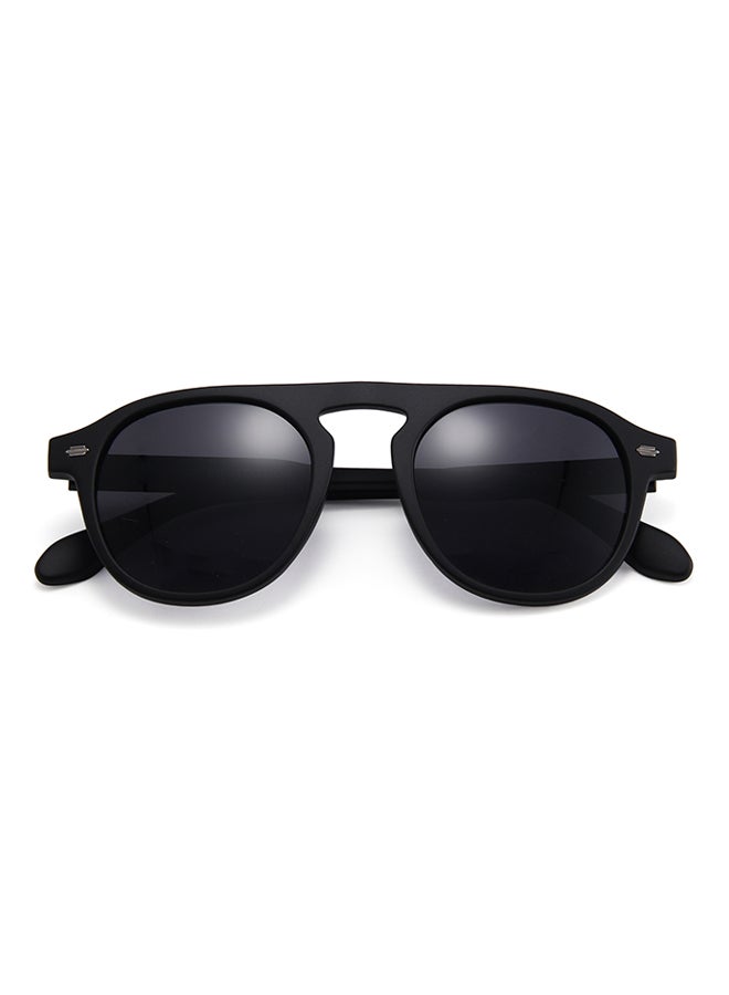 Veil Men's UV Protection Round Sunglasses- V746  - Image 4