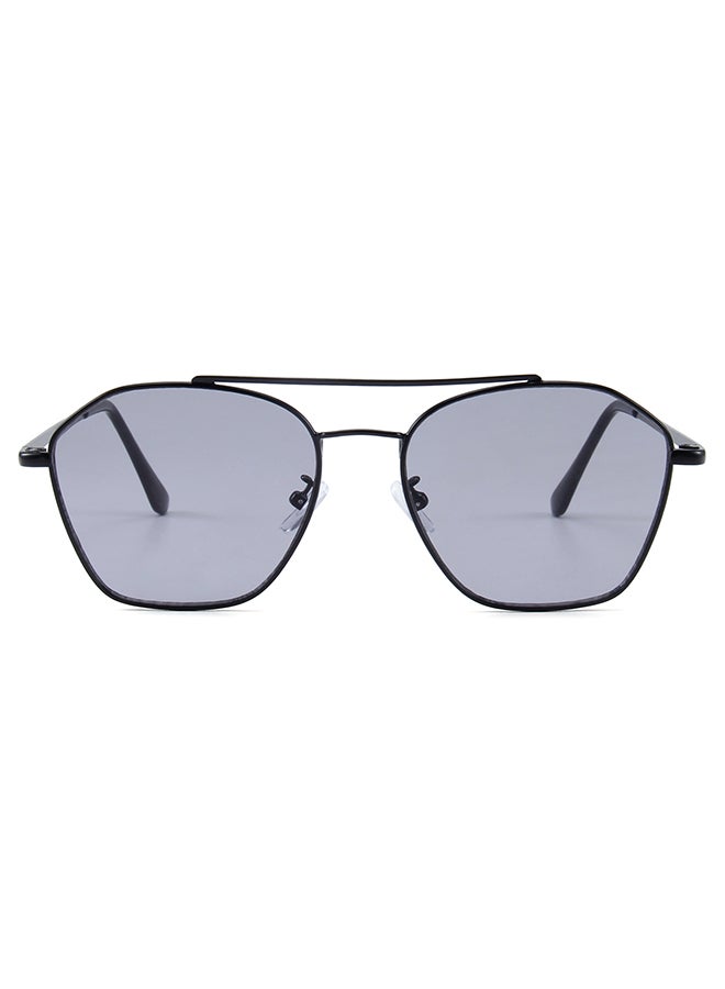 Veil UV Protection Hexagonal Sunglasses V747  - Image 2