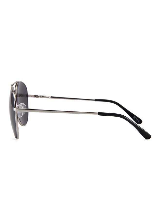 Veil Men's UV Protection Avaitor Sunglasses - Lens Size: 55 mm  - Image 3