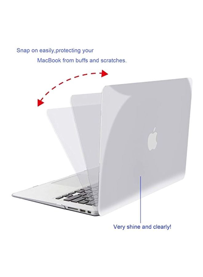 Mosiso Hard Case Cover For Apple MacBook Air A1466/A1369 13-Inch Crystal Clear  - Image 4
