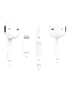 In-Ear Earphones With Lightning Connector White