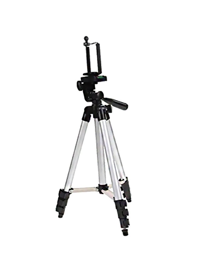 Professional Tripod Stand For Smartphones Silver/Black - Image 1