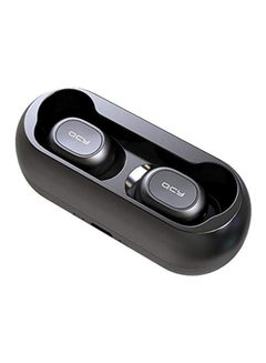 QCY T1 Bluetooth In-Ear Earphones With Mic Black  - Image 3