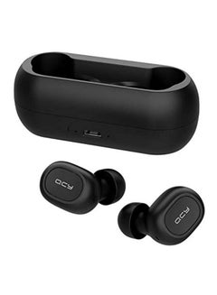 QCY T1 Bluetooth In-Ear Earphones With Mic Black  - Image 4