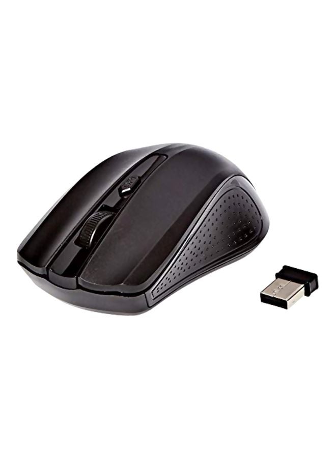 Enet Wireless Optical Mouse Black  - Image 1