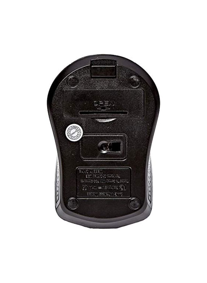 Enet Wireless Optical Mouse Black  - Image 3