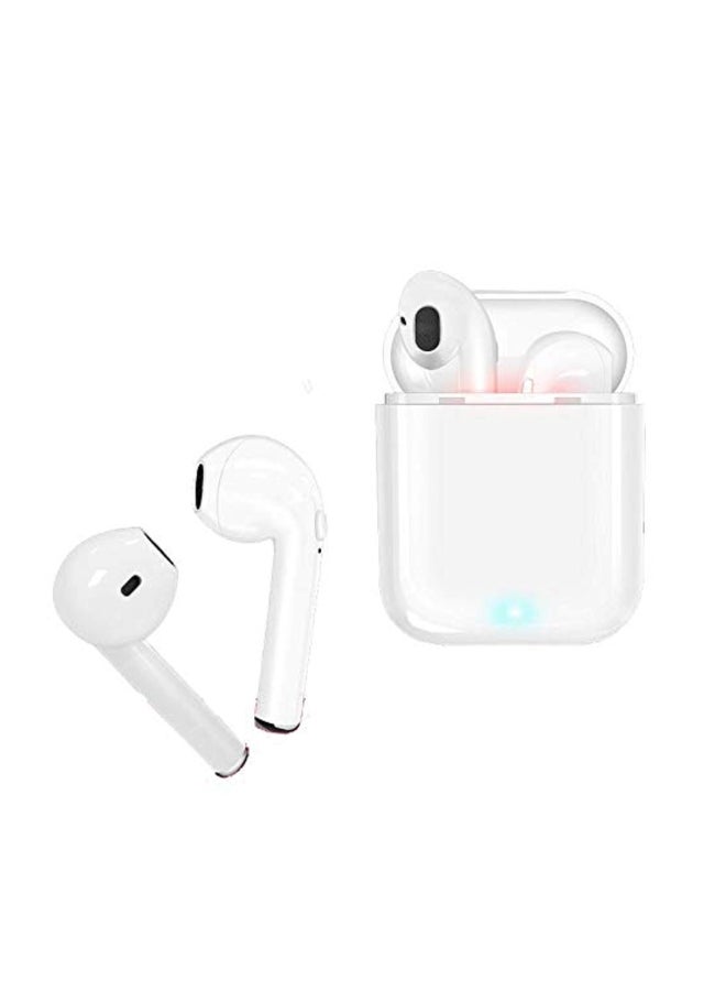 TWS - Wireless In-Ear Earbuds With Charging Dock White - Image 1
