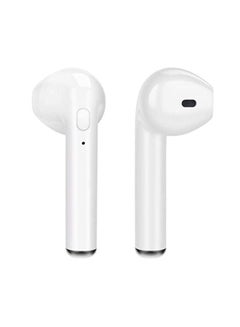 TWS Wireless In-Ear Earbuds With Charging Dock White  - Image 3