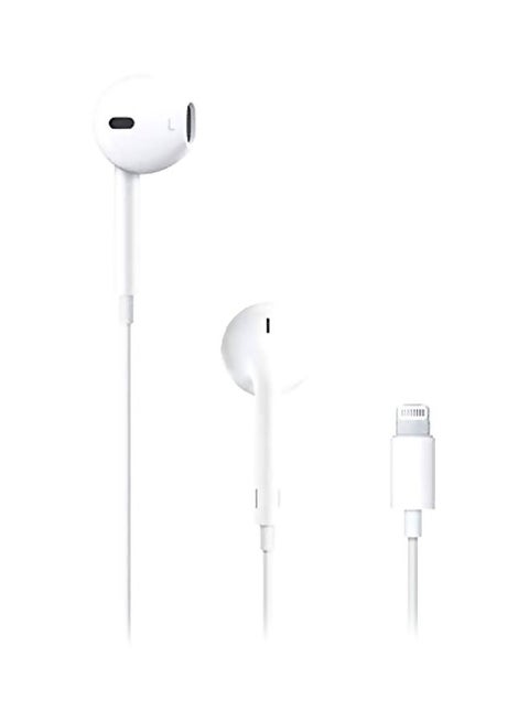 In-Ear Earphones With Lightning Connector White