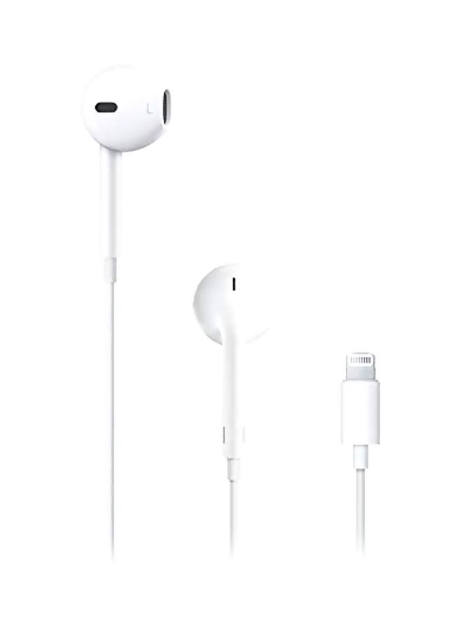 Generic - In-Ear Earphones With Lightning Connector White - Image 1