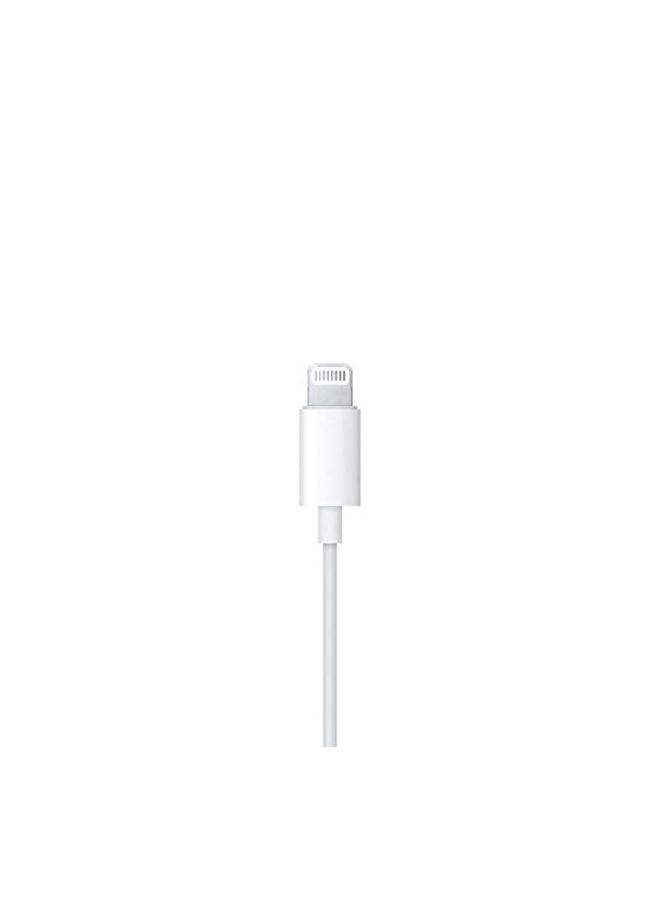 Generic - In-Ear Earphones With Lightning Connector White - Image 1