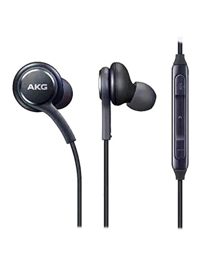 AKG In-Ear Earphone With Mic Black  - Image 1