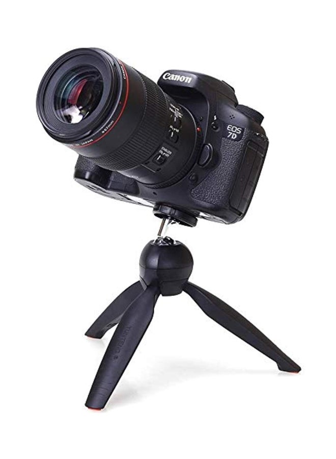 Yungteng Mini Tripod With Phone Holder Clip Black  - Image 3