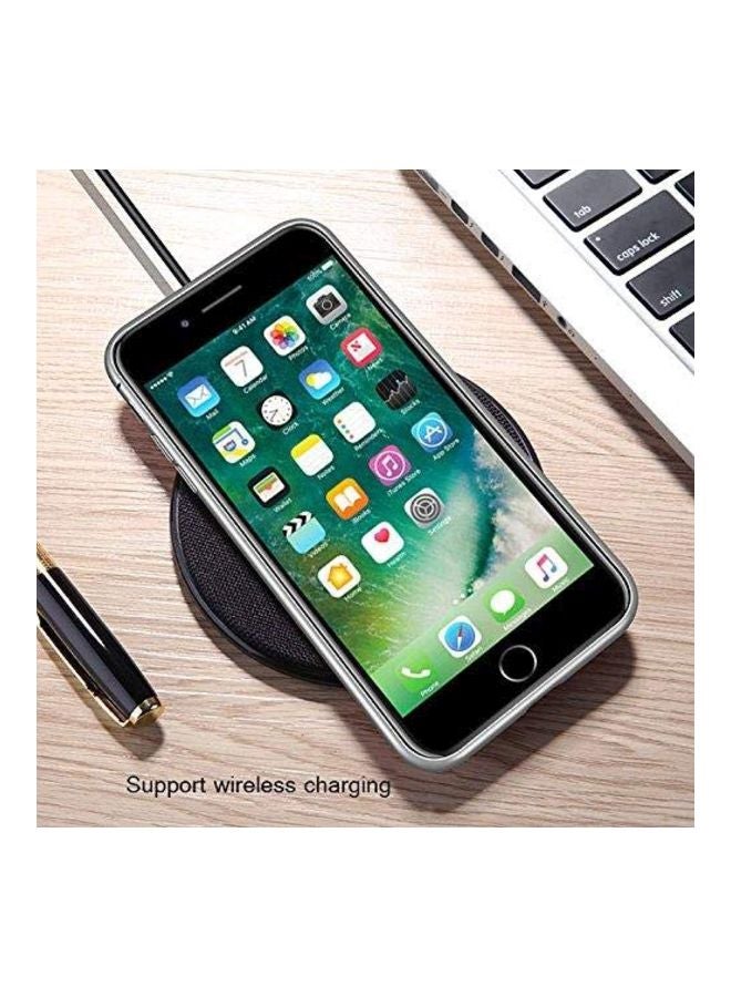 جي بي كيو غطاء حماية قلاب ومغناطيسي لهاتف أبل آيفون 7 بلس/ آيفون 8 بلس شفاف/ أسود - Image 5