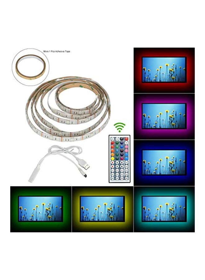 gluckluz - LED Strip Light With Remote Multicolour 2meter - Image 1
