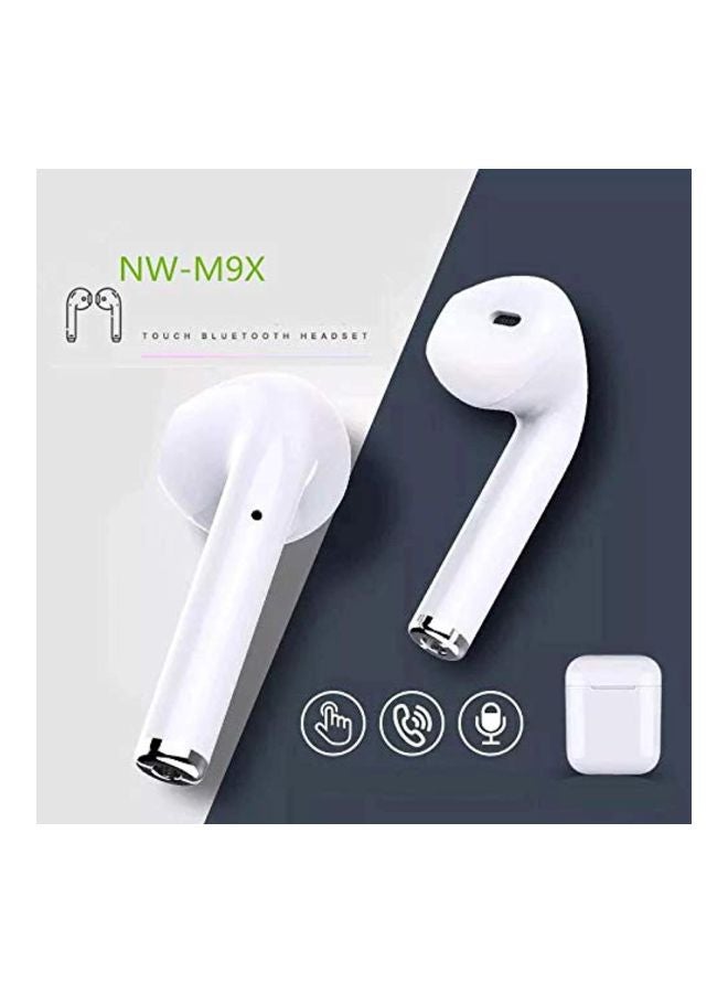 Generic Bluetooth In-Ear Earbuds With Charging Box White  - Image 3