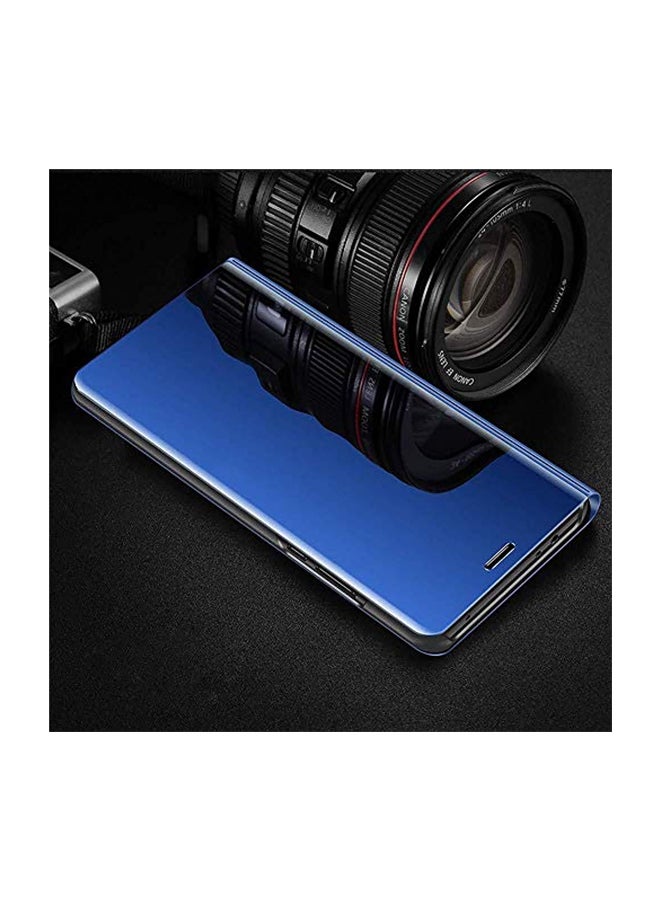 Generic - Smart Clear View Flip Cover For Samsung Galaxy S10 Blue - Image 1
