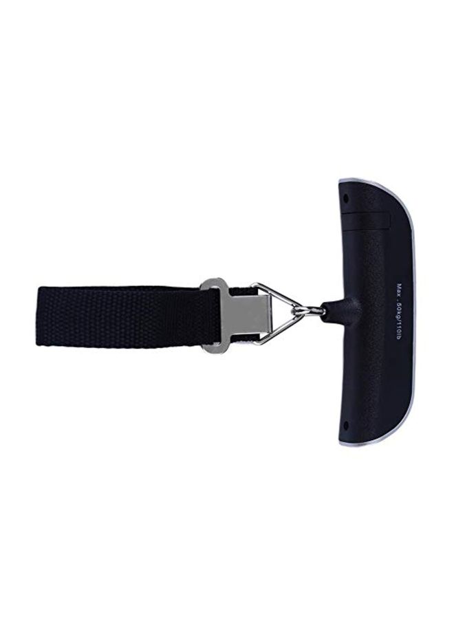 HB - Digital Electronic Luggage Scale Silver/Black - Image 1